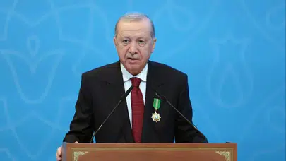 Erdoğan’dan Türkistan’da tarihi çağrı! 'Dijital vizyonda birlik zamanı gelmiştir'