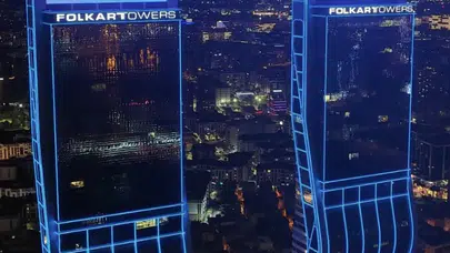 Humanis Dünya PAH Günü için Folkart Towers’ı farkındalıkla aydınlattı