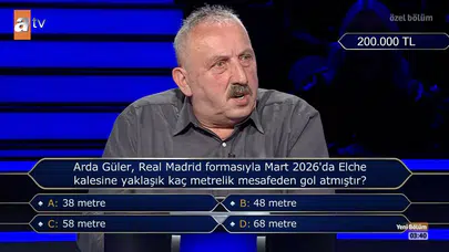 Arda Güler, Real Madrid formasıyla Mart 2026'da Elche kalesine yaklaşık kaç metrelik mesafeden gol atmıştır?