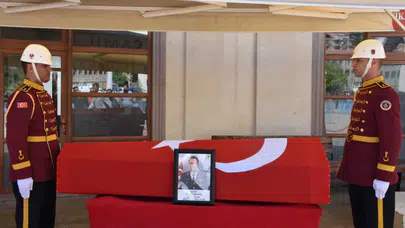Şehit Jandarma Astsubay Üstçavuş Yusuf Ergün Kırıkkale'de son yolculuğuna uğurlandı