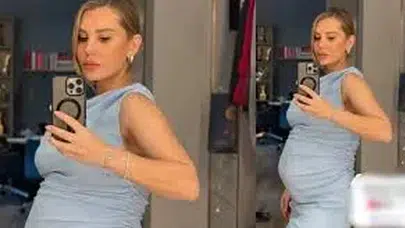 Eda Erol’un bebek heyecanı! Sosyal medyayı sallayan karın burnunda pozlar