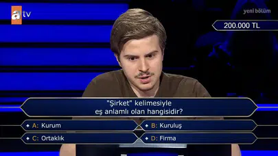 Şirket kelimesiyle eş anlamlı olan hangisidir? Kurum, kuruluş, ortaklık, firma? Doğru cevap hangisi?