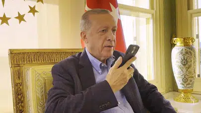 Cumhurbaşkanı Erdoğan, Dursun Özbek ve Okan Buruk'u tebrik etti!