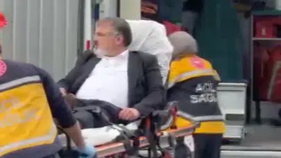CHP Isparta İl Başkanı genel merkez otopark kapısından düşerek bacağını kırdı