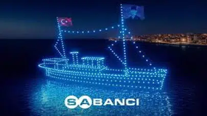Sabancı Holding 19 Mayıs'ı dron gösterisiyle kutladı