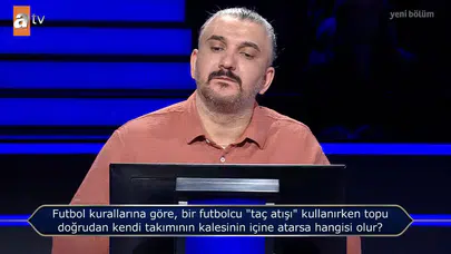 Futbol kurallarına göre bir futbolcu taç atışı kullanırken topu doğrudan kendi takımının kalesinin içine atarsa hangisi olur?