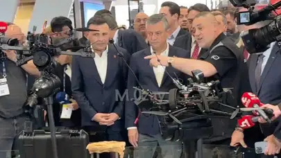 Özgür Özel’den beklenmedik ziyaret! Savunma sanayiinin devlerini tek tek inceledi