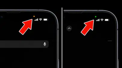 iPhone ekranındaki renkli noktaların sırrı! Casus mu, yoksa koruyucu mu?