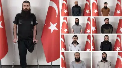 MİT'ten sınır ötesi operasyon: Kırmızı bültenli 10 DEAŞ'lı Türkiye'ye getirildi