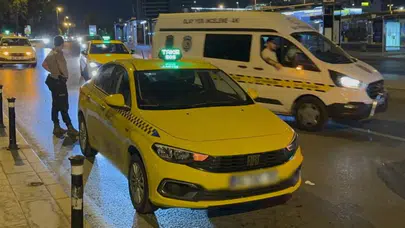 Takside başlayan tartışma hastanede bitti: Talihsiz sürücü yoğun bakımda