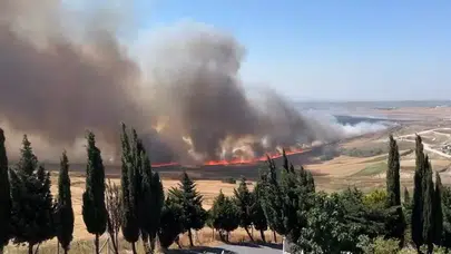 İstanbul’da yangın alarmı: Rüzgarın etkisiyle hızla yayılıyor!
