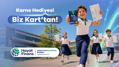 Hayat Finans öğrencilerin yanında: 'Karne harçlığının yarısı BİZ’den'