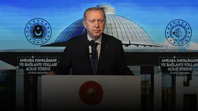 Cumhurbaşkanı Erdoğan duyurdu! Ankara'da havalimanı projesi tamamlandı