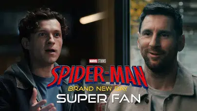 Marvel'dan yılın sürprizi! Lionel Messi Spider-Man tanıtımında ortaya çıktı
