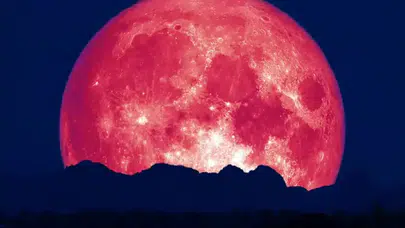 Çilek Dolunayı 30 Haziran'da gökyüzünde görsel şölen sunacak