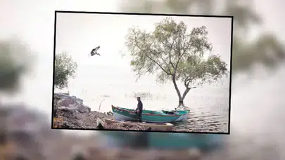 412 Eser arasından sıyrıldı: Yaren Leylek karesine prestijli ödül!