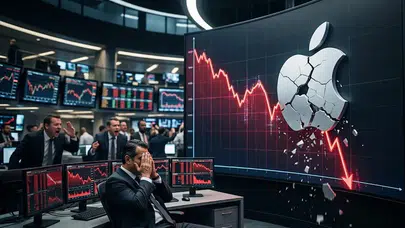 Tek bir günde 300 milyar dolar eridi: Apple tarihinin en büyük şokunu yaşıyor