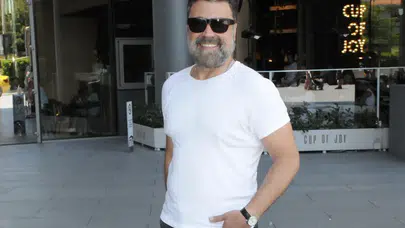 Bülent Emrah Parlak tatil alışverişinde görüntülendi