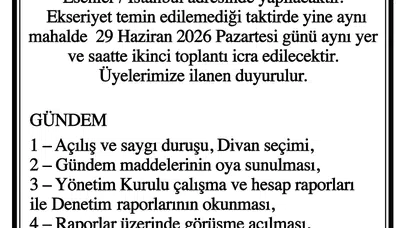 MGD OLAĞAN GENEL KURUL TOPLANTISI