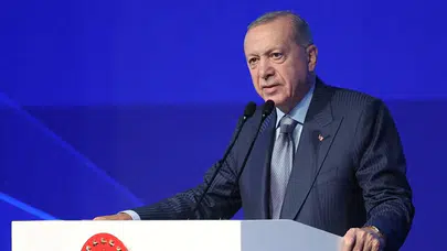 Cumhurbaşkanı Erdoğan, Halkalı-İstanbul Havalimanı Metro Hattı Açılış Töreni'nde konuşuyor