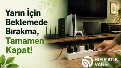 Elektronik cihazları beklemede bırakma tamamen kapat