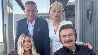Züleyha Ortak Dağ ve Prof. Dr. Serdar Dağ evliliklerini kutlama yemeğiyle taçlandırdı