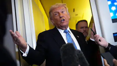 Trump yeni hedefini belirledi: 'Dönüş yolunda oraya uğrayacağız'