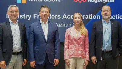 KoçDigital ve Microsoft Türkiye'den endüstriyel yapay zeka işbirliği