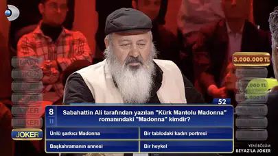 Sabahattin Ali tarafından yazılan 'Kürk Mantolu Madonna' romanındaki 'Madonna' kimdir?