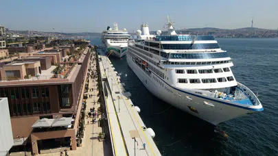 Kruvaziyer turizminde son 14 yılın zirvesi: Türkiye limanları doldu taştı!