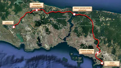 İstanbul Kuzey Demiryolu Geçişi Projesi 750 milyon dolarlık krediye onay