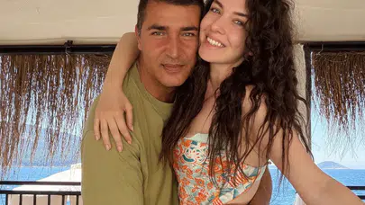 Aslıhan Güner ve Mert Kılıç Antalya Kaş'ta sezonun yorgunluğunu atıyor
