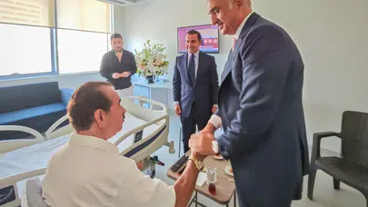 Bakan Ersoy'dan İbrahim Tatlıses'e Ankara'da anlamlı ziyaret