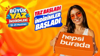 Babalara özel, çocuklara neşeli, yaza hazır fırsatlar: Hepsiburada'nın yaz indirimleri başladı!
