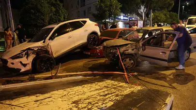 Direksiyon başında kalp krizi! Park halindeki araçlara çarparak durabildi