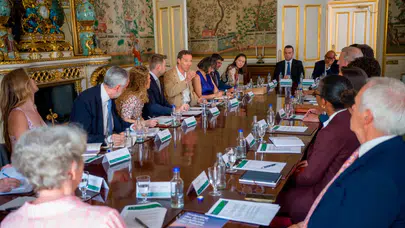 Samed Ağırbaş liderliğinde Buckingham Sarayı'nda küresel iklim zirvesi