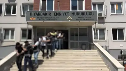 Diyarbakır'da çete operasyonu: Elebaşı dahil 15 tutuklama!