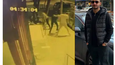 İstanbul'da infial yaratan görüntüler! nişanlısını korumak isterken canından oldu