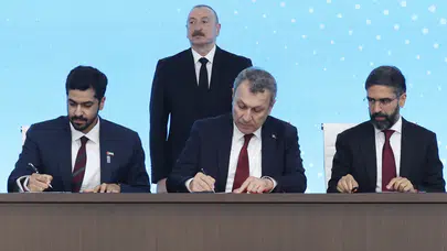 Azerbaycan ile 33 milyar metreküplük gaz anlaşması