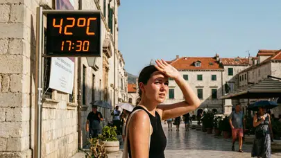 Termometreler çıldırdı, 44 derece görüldü!
