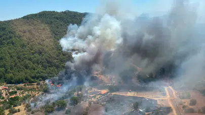Fethiye'de korkutan yangın: Yeşil vatan için dev operasyon