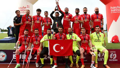 Kupaların Efendisi Ampute Milli Takımı, yeni ana sponsoruyla sahaya iniyor!