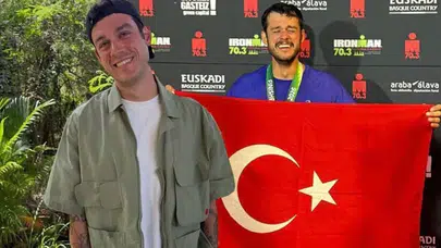 Fenomen Orkun Işıtmak 226 kilometrelik Ironman mücadelesini bitirdi