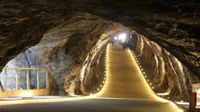Çankırı'da yerin 150 metre altında kültür ve sanat dönemi