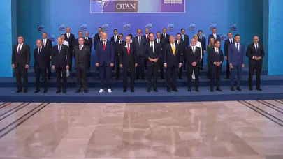 Cumhurbaşkanı Erdoğan NATO Zirvesi'nde konuşuyor