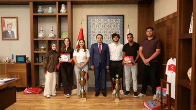 DUSCART'ın 2026 hedefleri Vali Işın'a sunuldu