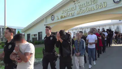 Kocaeli Merkezli Operasyonda Adli Süreç Tamamlandı: 101 Tutuklama