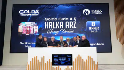 Golda Gıda için gong çaldı! 1,8 Milyar TL'lik dev taleple Borsa İstanbul’da