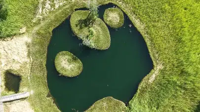 Bingöl turizmine katkı sağlayacak görüntüler: Yüzen adalar belgesel oldu