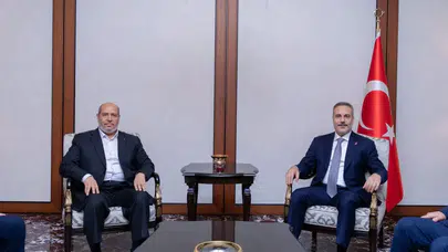 Dışişleri Bakanı Hakan Fidan Hamas’ın yeni lideri Halil Hayye ile görüştü